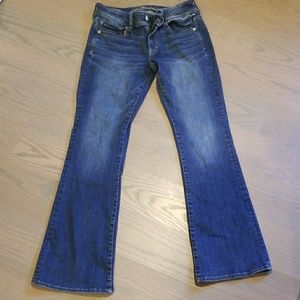 AE Super Stretch Boot Cut Jeans (6 Short)